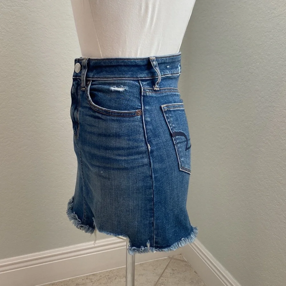 AEO Super Stretch X Denim Skirt